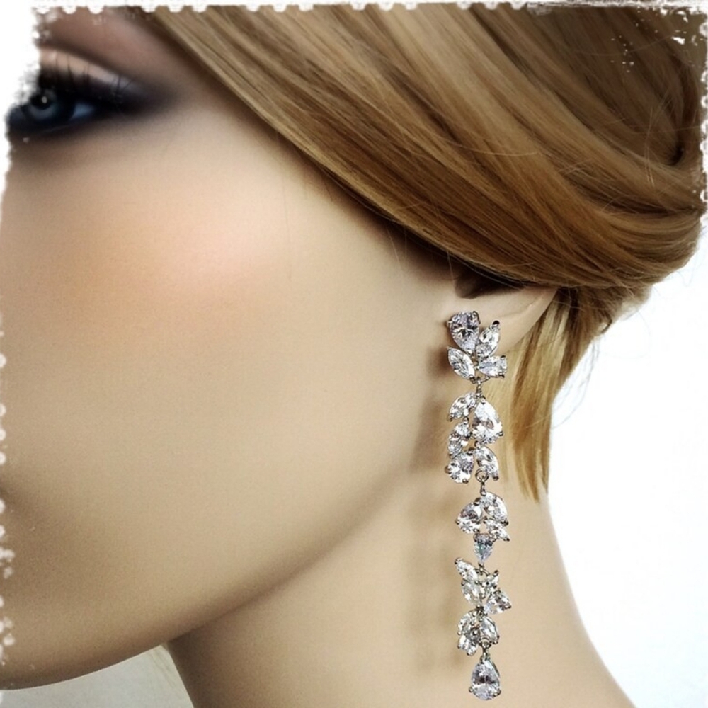 Stunning Crystal Earrings
